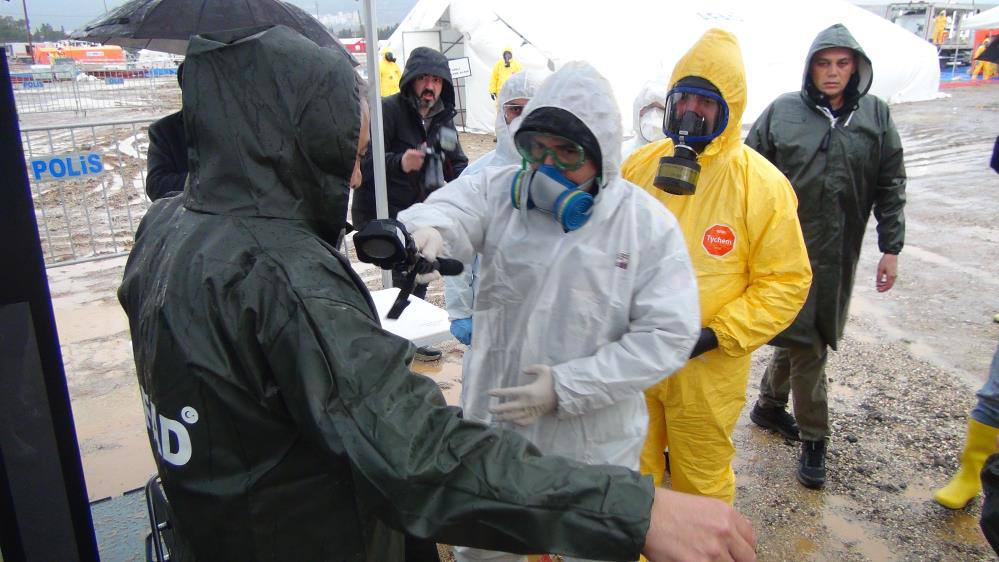 Mersin’de bin 727 personelle radyasyon acil durum tatbikatı