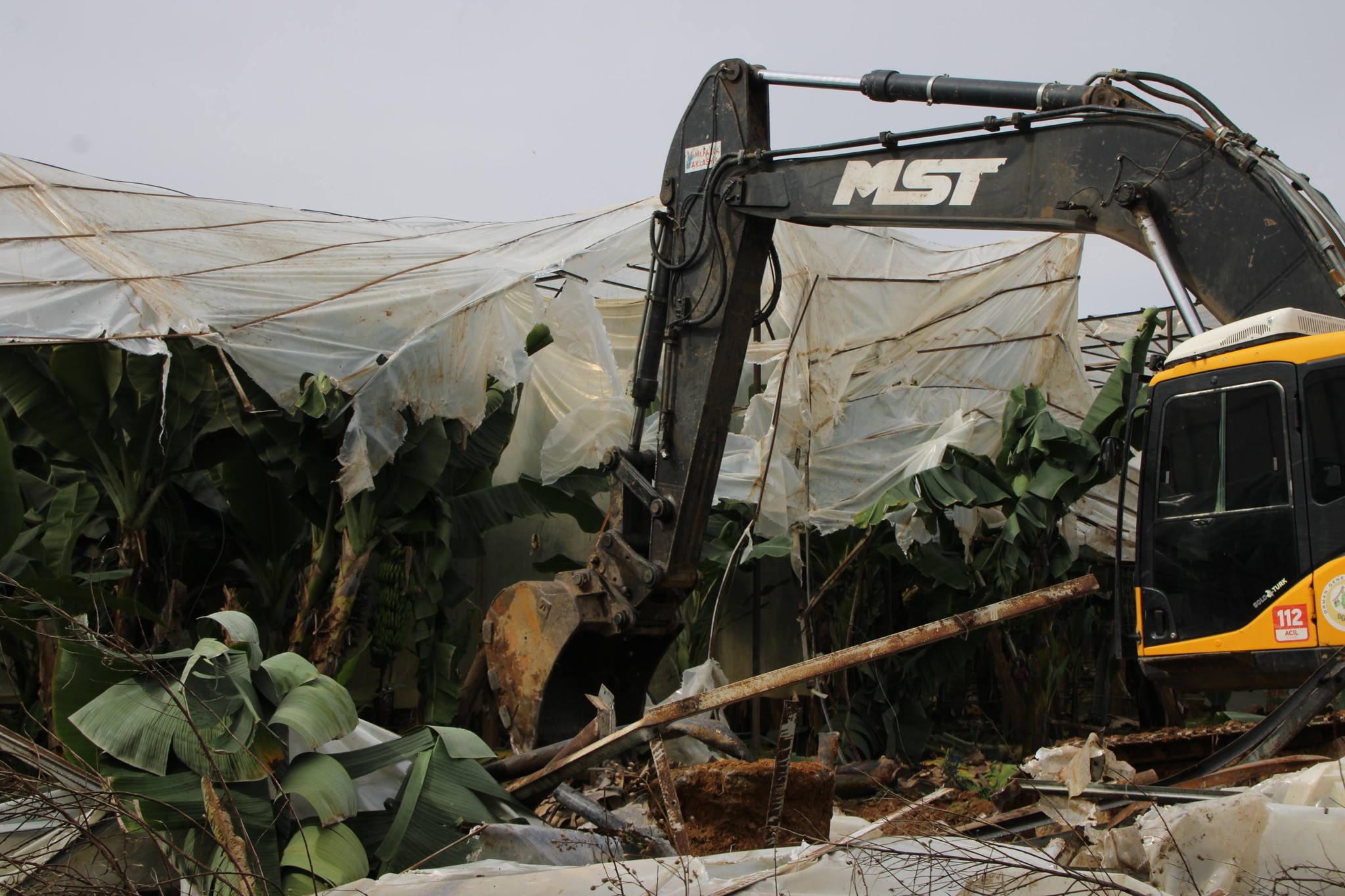 Bozyazı’da Orman İşgaliyle Mücadele: Kaçak Yapılar ve Seralar Yıkılıyor