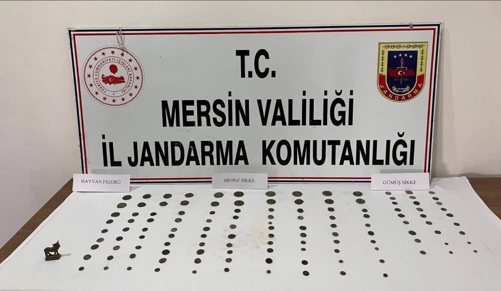 Mersin’de tarihi eser operasyonu!