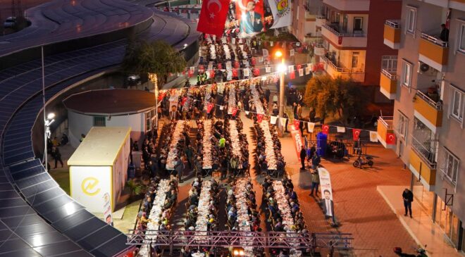 TARSUS BELEDİYESİ İFTAR SOFRASINDA KARDEŞLİK BULUŞMASI