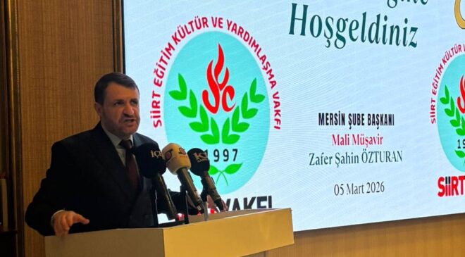 Mersin Siirtliler Eğitim ve Kültür Vakfı’ndan Anlamlı İftar Buluşması