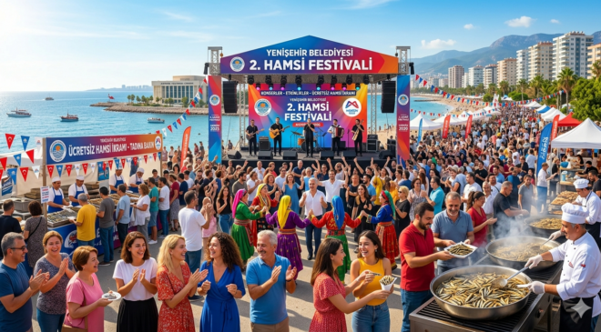 Mersin Yenişehir’de Karadeniz Esintisi: 2. Hamsi Festivali Kapılarını Açıyor