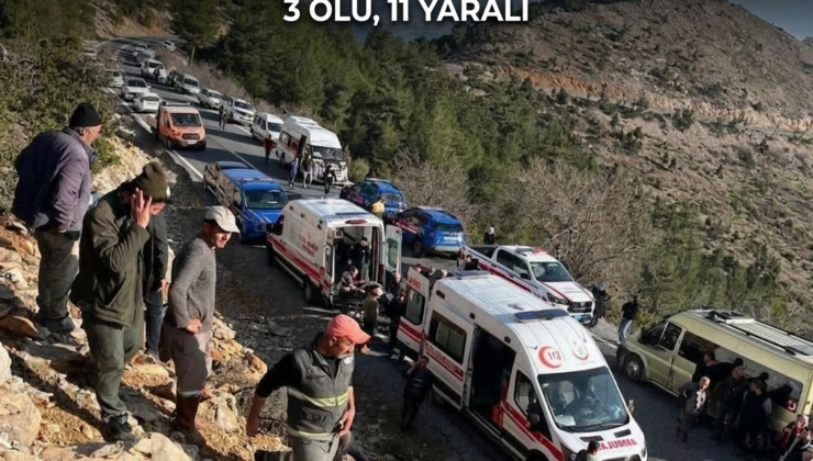 ANAMUR’DA KATLİAM GİBİ KAZA!