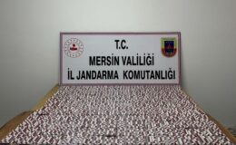 Mersin’de zehir tacirine darbe: Ev ve iş yerinden binlerce hap çıktı