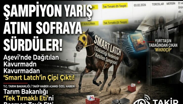 MERSİN’DE SKANDAL: ŞAMPİYON YARIŞ ATI “KAVURMA” OLUP SOFRAYA GİRDİ!