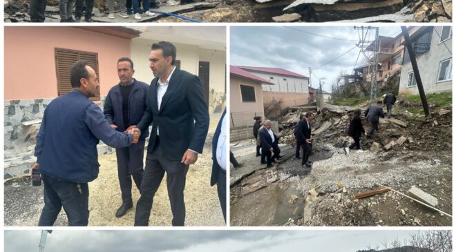 Fındıkpınarı’nda Heyelan İncelemesi: “Devlet Tüm İmkanlarıyla Sahada”