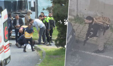 İsrail Konsolosluğu önünde çatışma; Vali Gülden açıklama geldi! Şüphelinin vurulma anı kamerada