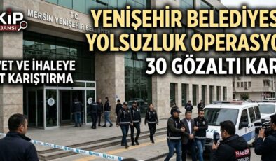 Yenişehir Belediyesi’nde Şafak Operasyonu: Çok Sayıda Gözaltı Var!