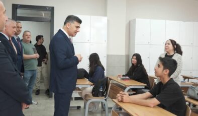 Akdeniz’de Eğitim Camiasına Anlamlı Ziyaret. Kaymakam Şener’den Destek ve Taziye