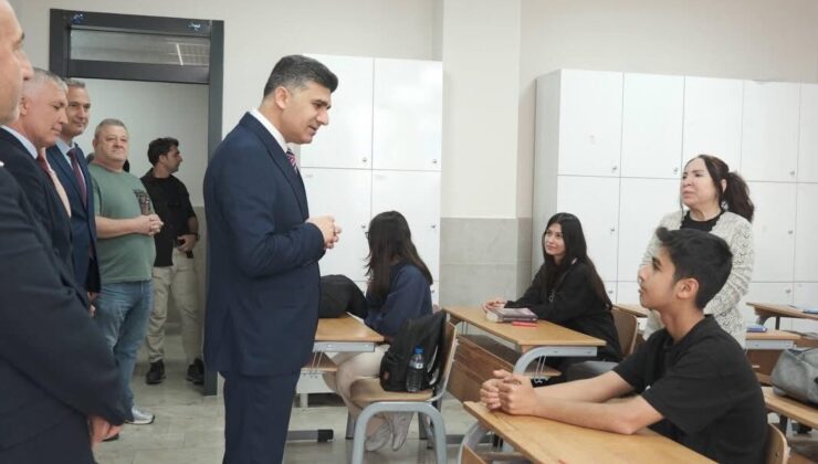 Akdeniz’de Eğitim Camiasına Anlamlı Ziyaret. Kaymakam Şener’den Destek ve Taziye