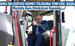 Belediyeden dev takviye! Erdemli’de araç filosu güçleniyor