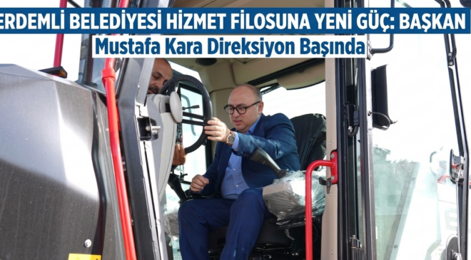 Belediyeden dev takviye! Erdemli’de araç filosu güçleniyor