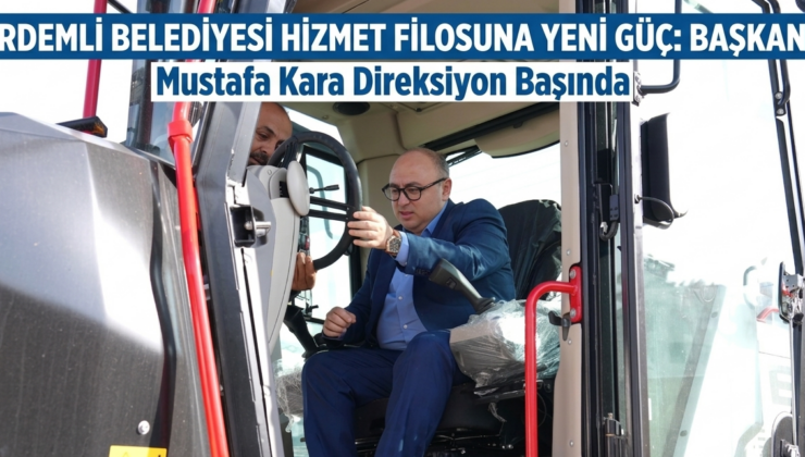 Belediyeden dev takviye! Erdemli’de araç filosu güçleniyor