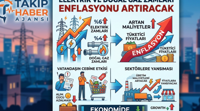 Elektrik ve doğal gaz zamları enflasyonu artıracak