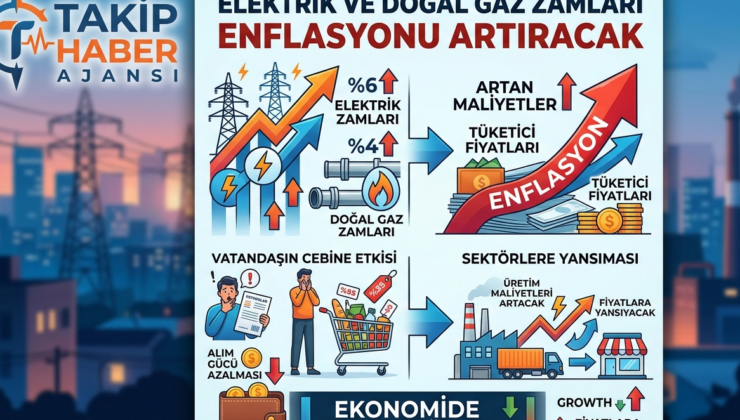 Elektrik ve doğal gaz zamları enflasyonu artıracak