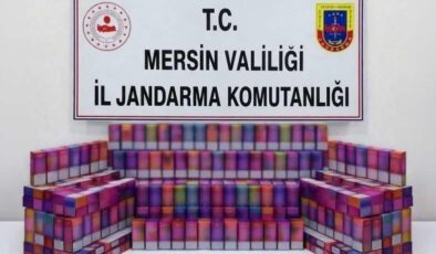 Mersin’de baskın! Kaçak sigara ticareti böyle ortaya çıktı