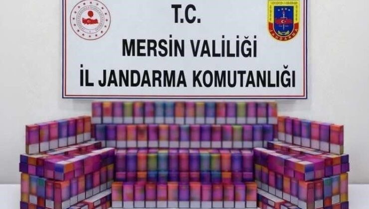 Mersin’de baskın! Kaçak sigara ticareti böyle ortaya çıktı