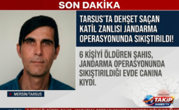 ​TARSUS’TA DEHŞET SAÇAN KATİL ZANLISI İNTİHAR ETTİ!
