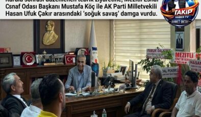 ESNAF TEŞKİLATINDA “SELAM” KRİZİ!