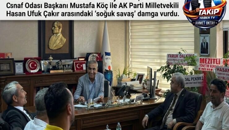 ESNAF TEŞKİLATINDA “SELAM” KRİZİ!