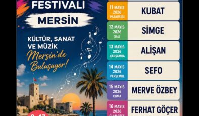 Oğuzhan Koç, Sefo, Bengü, Simge… Mersin’de festival heyecanı başlıyor