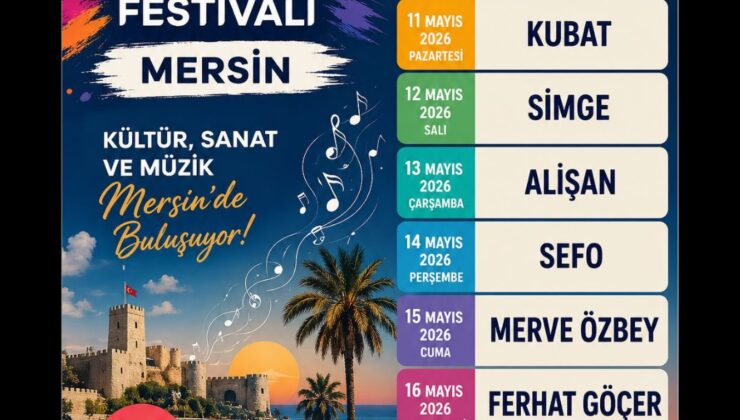 Oğuzhan Koç, Sefo, Bengü, Simge… Mersin’de festival heyecanı başlıyor