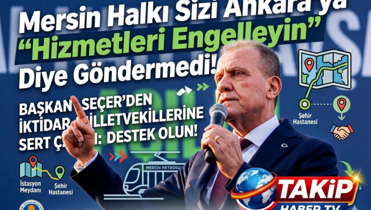 Seçer’den İktidar Milletvekillerine Sert Çağrı: “Sizi Ankara’ya Engel Olun Diye Göndermediler!”
