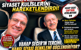 YARKADAŞ’IN MESAJI SONRASI GÖZLER VAHAP SEÇER’İN SİYASİ YOL HARİTASINDA