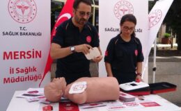 Mersin’in 4 noktasına hayat kurtaran OED cihazı yerleştirildi