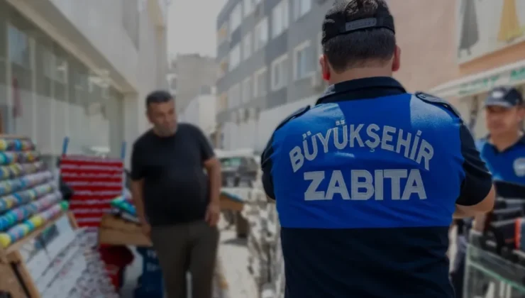 Mersin Büyükşehir Belediyesi Kaldırım İşgallerine Karşı Denetimleri Sıklaştırdı
