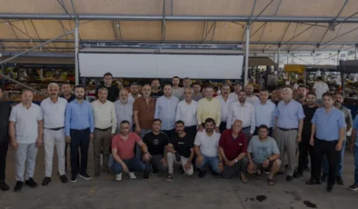 Mezitli Belediye Başkanı Ahmet Serkan Tuncer Esnafla Bir Araya Geldi