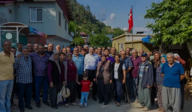 Mezitli Belediye Başkanı Tuncer Kırsal Mahalleleri Ziyaret Etti