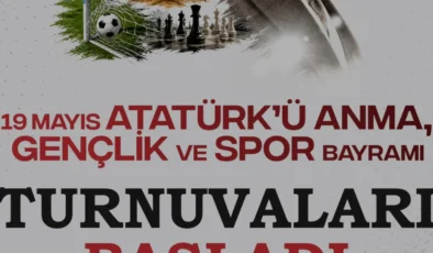 Mezitli Belediyesi 19 Mayıs için spor turnuvaları düzenliyor