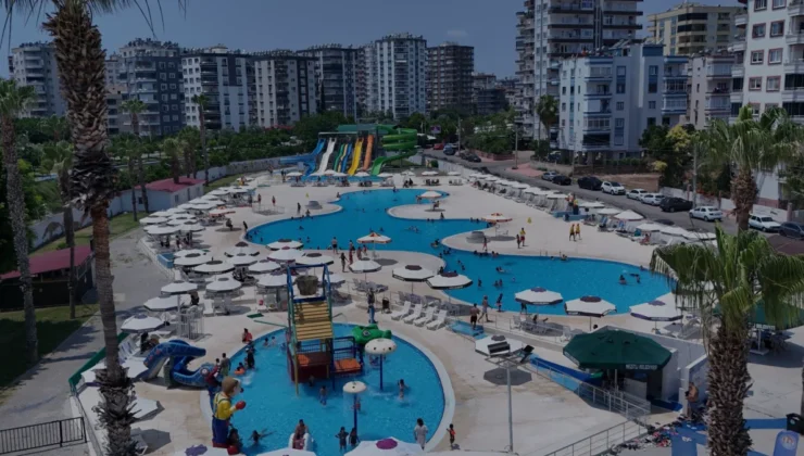 Mezitli Belediyesi Su Parkı Yaz Sezonu İçin Kapılarını Açtı