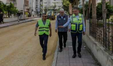 Mezitli Belediyesinden Altyapı Odaklı Yol Yenileme Hamlesi