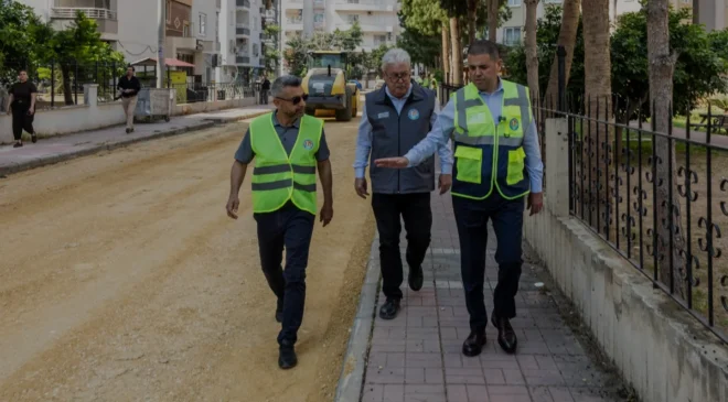 Mezitli Belediyesinden Altyapı Odaklı Yol Yenileme Hamlesi