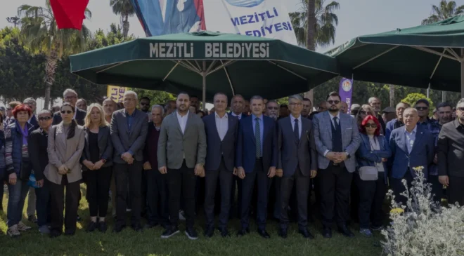 Mezitli Belediyesinden Deniz Gezmiş Yusuf Aslan ve Hüseyin İnan Anması