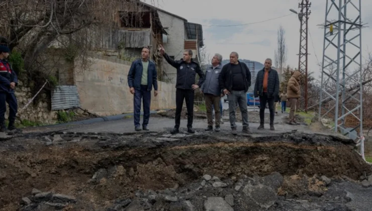 Mezitli Fındıkpınarı Mahallesinde Heyelan Felaketi