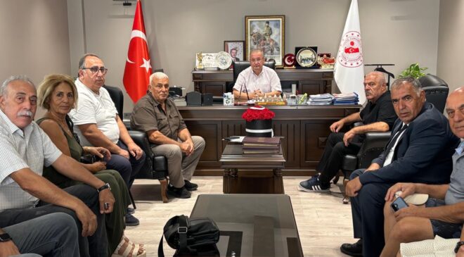 Erdemli Sahillerindeki Sorunlar Kaymakam Tetikoğlu’na İletildi