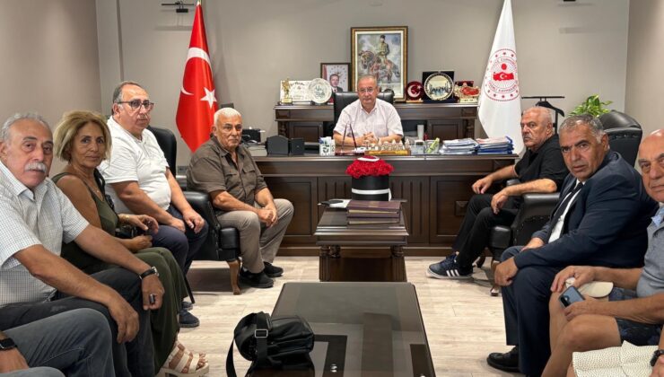 Erdemli Sahillerindeki Sorunlar Kaymakam Tetikoğlu’na İletildi