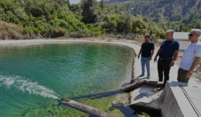Mersin Büyükşehir Belediyesi Takanlı Mahallesinde Sulama Sorununu Çözdü