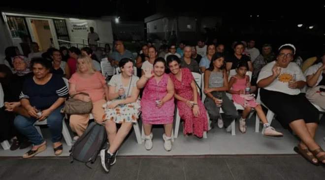 Mersin Engelsiz Yaşam Parkında Açık Hava Sinema Etkinliği