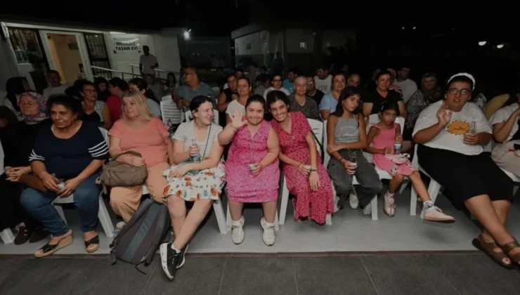 Mersin Engelsiz Yaşam Parkında Açık Hava Sinema Etkinliği