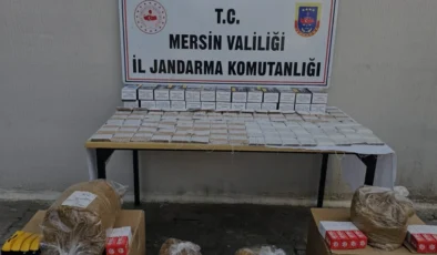 Mersin Jandarmasından İki İlçede Kaçak Sigara Operasyonu