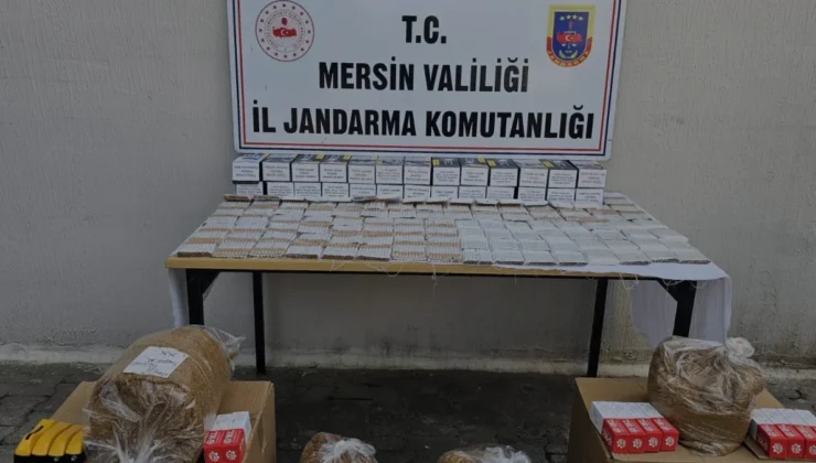 Mersin Jandarmasından İki İlçede Kaçak Sigara Operasyonu