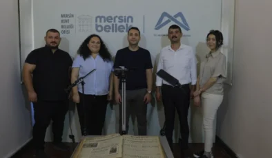 Mersin Kent Belleği Ofisi yerel basın arşivlerini dijitalleştiriyor