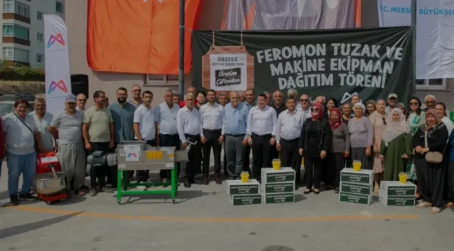 Mersin’de Binlerce Üreticiye Akdeniz Meyve Sineği Tuzağı Desteği