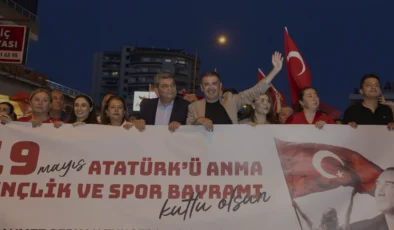 Mezitli 19 Mayıs Atatürk’ü Anma Gençlik ve Spor Bayramını Kutladı