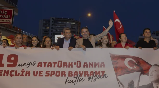 Mezitli 19 Mayıs Atatürk’ü Anma Gençlik ve Spor Bayramını Kutladı
