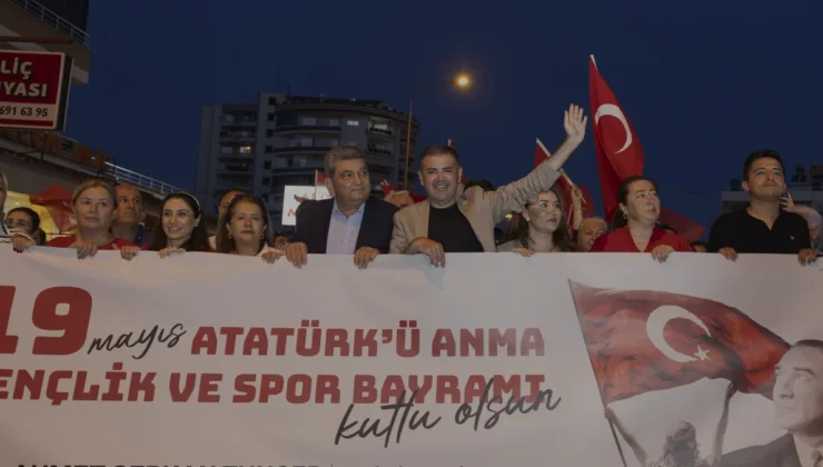 Mezitli 19 Mayıs Atatürk’ü Anma Gençlik ve Spor Bayramını Kutladı